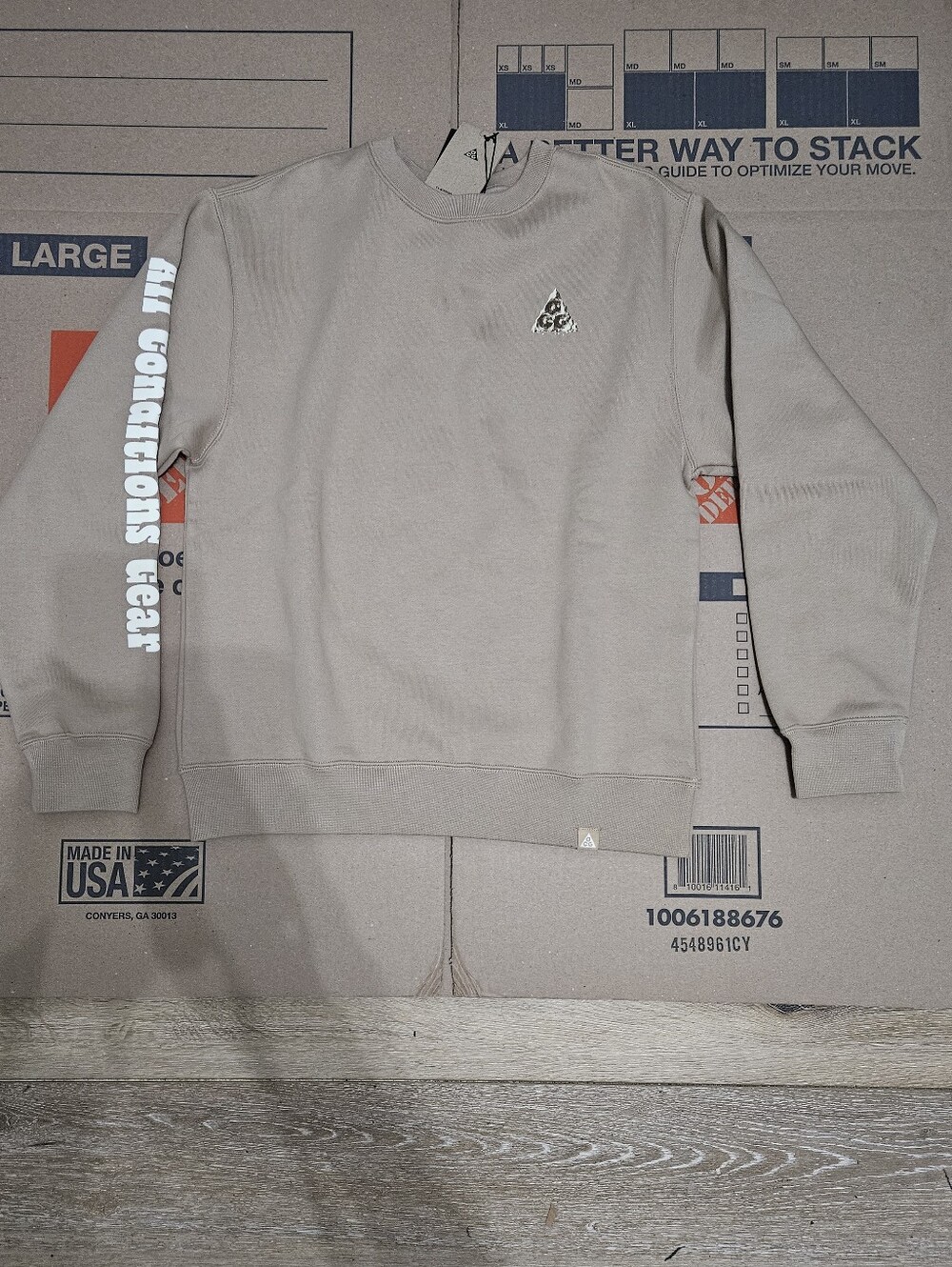Nike ACG Fleece Crewneck Beige